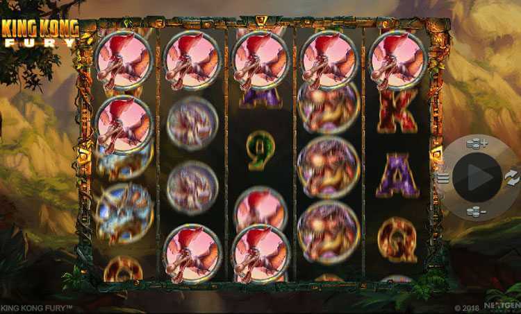Игровой автомат King Kong Fury в казино Lady Hammer